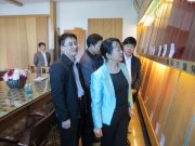 益陽(yáng)(yáng)市委書(shū)(shū)記魏旋君視察桃花江竹材